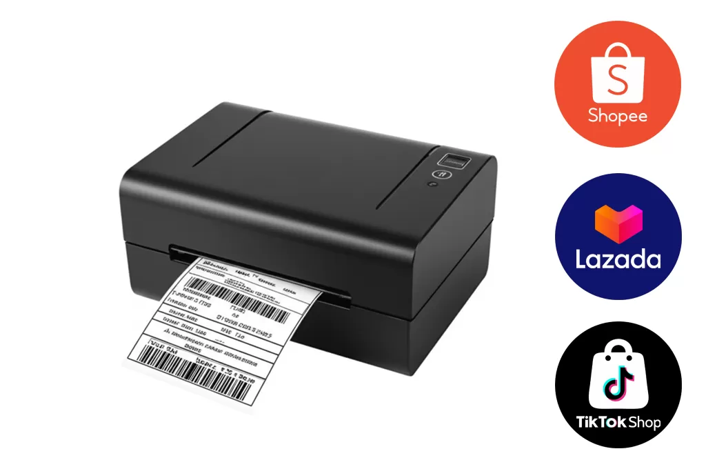 Thermal Printer ผู้ช่วยสำหรับร้านค้าออนไลน์ Shopee, Lazada, TikTok