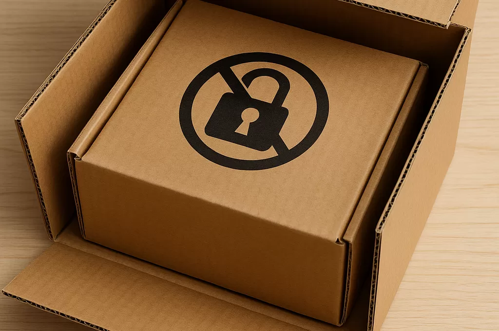 การแพ็คพัสดุป้องกันการโจรกรรม